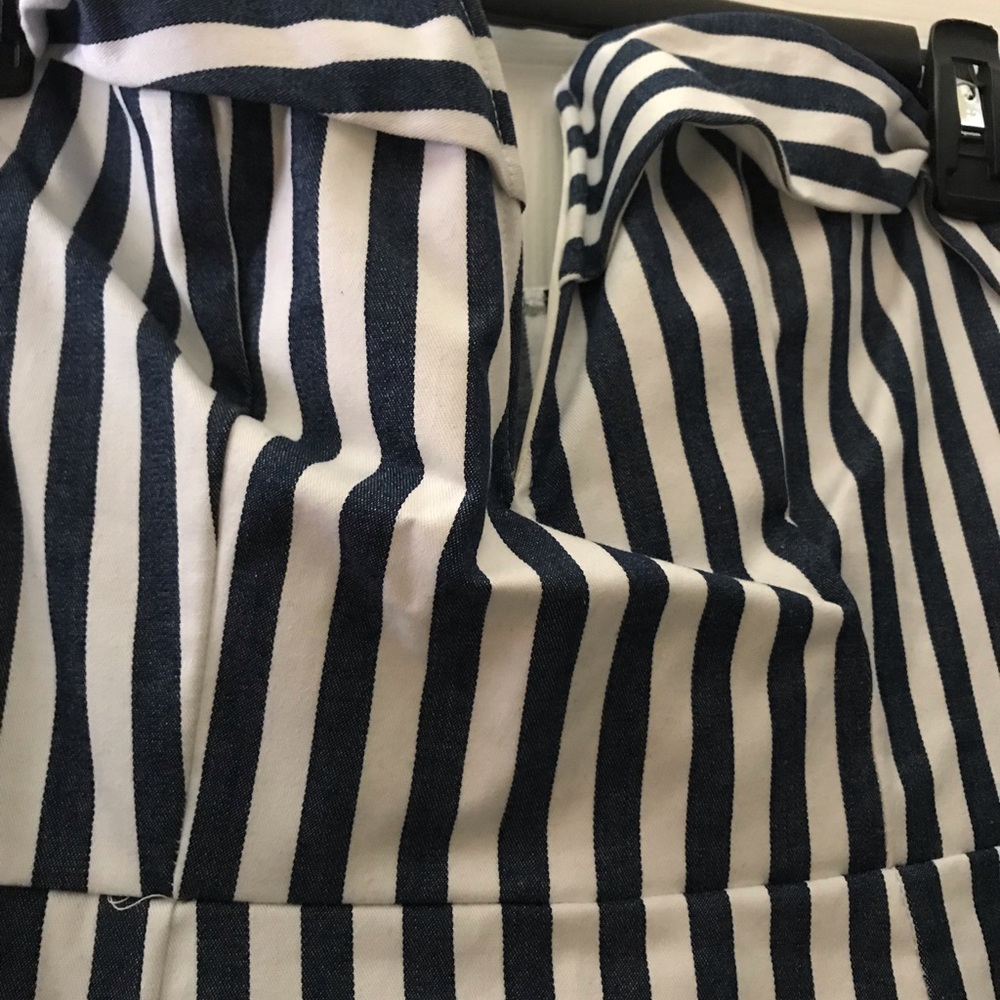 Stripe denim dress! Jean dress!